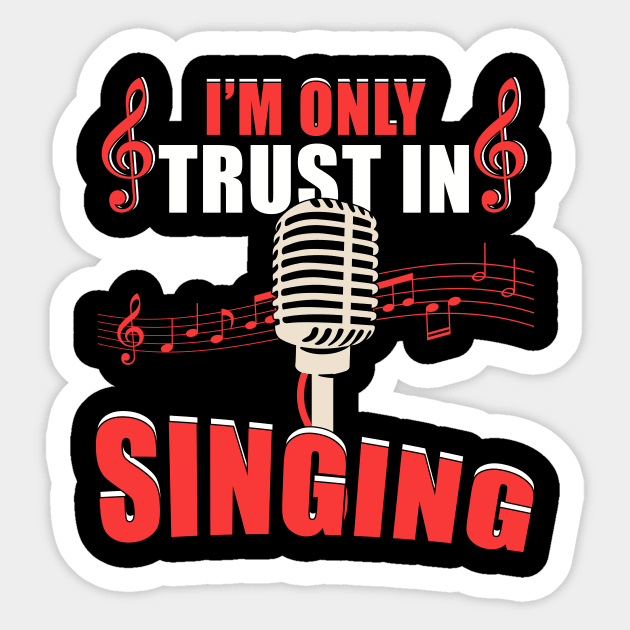 Singing Frontman Singer Music Sticker by SiegfriedIlligDesign